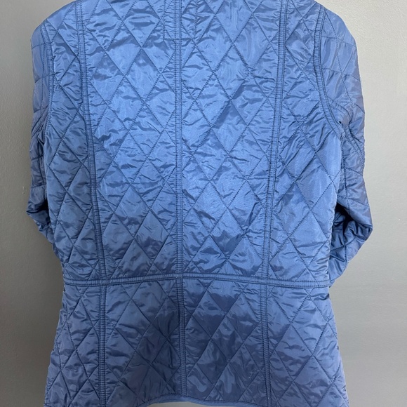 Barbour x Pantone - Womens Blue Quilted Jacket US 4 / UK 8 - Picture 2 of 4